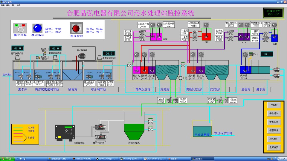 plc控制柜电气图流程图